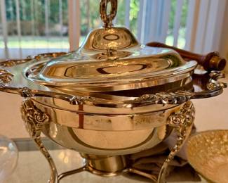 GORHAM SP Chafing Dish Server