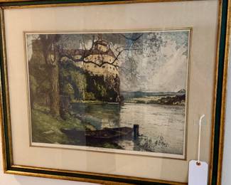 Etching / Numbered
‘Pershing  Castle’ by Luigi Kesinir