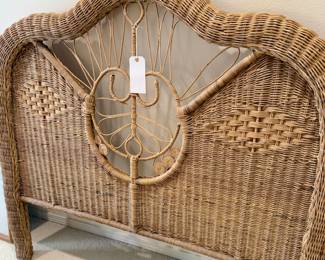 Wicker Headboard Full Size