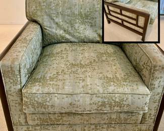 WJ Sloane & Co Chair /Accompanying Fabric
Sold with WJ Sloane Sofa 