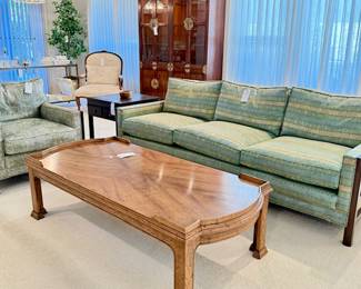 WJ Sloan & Co Sofa & Chair 
Henderon Coffee Table