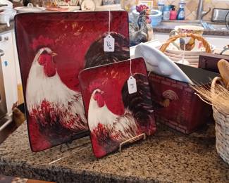 More roosters.....