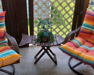 More patio...