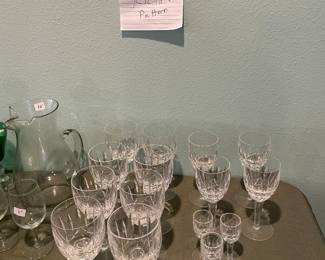 Waterford Crystal “KILDARE “ Pattern
15 pieces