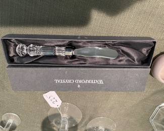Waterford Cheese knife “LISMORE?” Pattern
