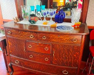 Tiger eye oak Buffet