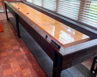 Shuffleboard! Not used much!