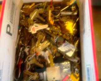 A collection of old keys!