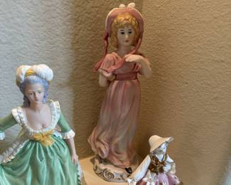 Closeup of Victorian Girls