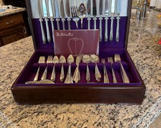Silverware Set in Storage Box