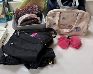 Makeup Bags and Leather Mexican Change Purses shaped like Fish (will add pic later)