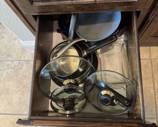 Cooking Pans and Lids