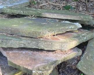 Lot of flagstones
