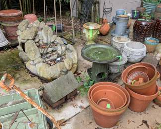 Many, many garden items