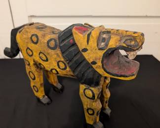 Folk art lion