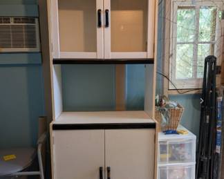 Wooden hutch