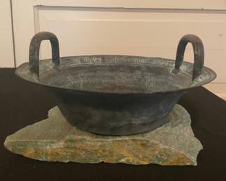 Brass Tibetan abundance basin