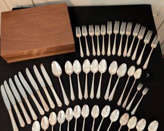 Rogers and Bros. silver plate flatware