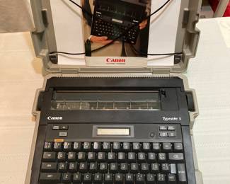 Vintage Canon electric typewriter