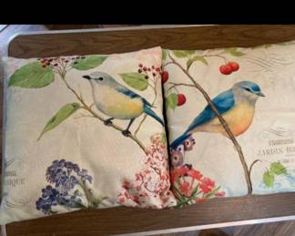 “Jardin Botanique” pillows