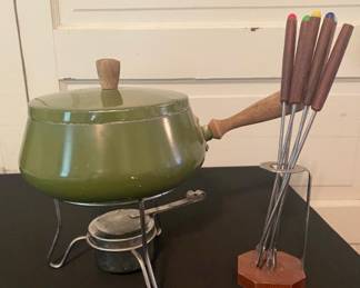 MCM fondue set