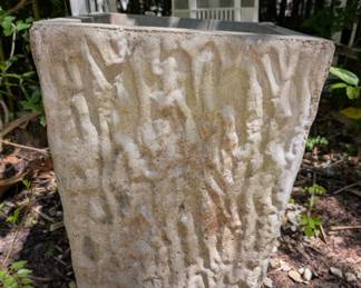 Concrete planter