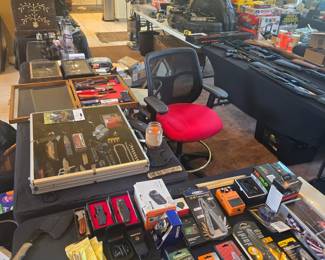 Kershaw knives and other haunting equipment