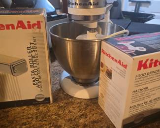 KitchenAid, Cuisinart, Vitamix and other kitchen equipment both new and used!