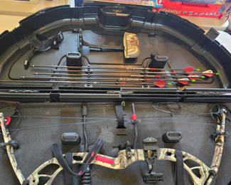PSE Stingers fully loaded and tons of other hunting, ammo, and guns.