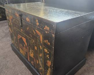 Hand Painted Original Chinese Black Lacquer Furniture