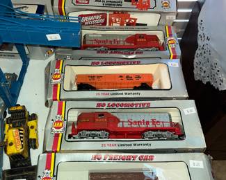 Still in boxes