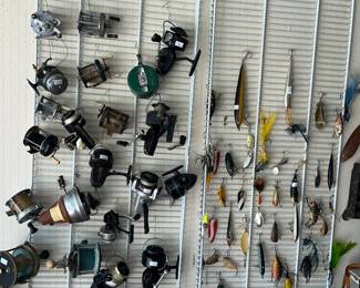 MORE REELS AND VINTAGE LURES