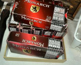 SEVERAL BOXES OF 9MM AMMO