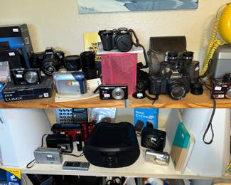 LOTS OF CAMERAS!