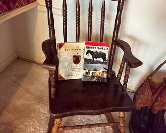 ANTIQUE CHILD'S ROCKER