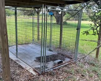 Galvanized kennel
