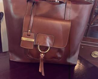 A. BELLUCI leather purse!