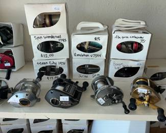 ABU GARCIA, BRONSON, SHIMANO BANTAMPRO MAG, JACOXE, REVELATION & MORE