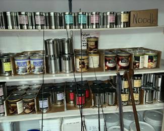LONG-TERM STORAGE "PREPPER" FOODS