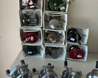 SHIMANO BANTAMS, PFLUEGER, OCEAN CITY, OLYMPIC