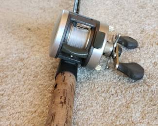 WATERLOO MAG 6'6" M664C GRAPHITE ROD w/ REEL