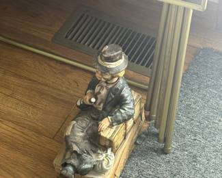 Williethe Hobo figurine from the "Melody in Motion" collection by Waco