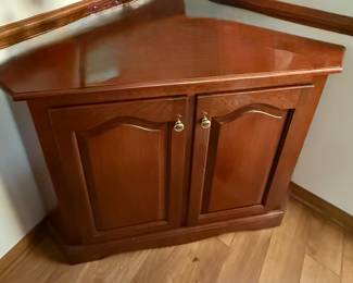 Corner TV Stand $75