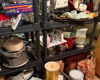 Bakeware,  Tupperware,  dishes and more!