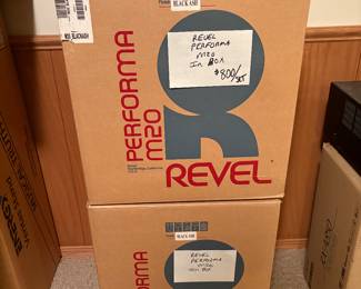 Revel Performa M20 Black Ash color