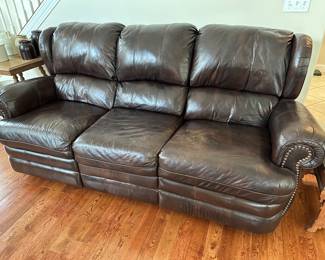 Leather sofa