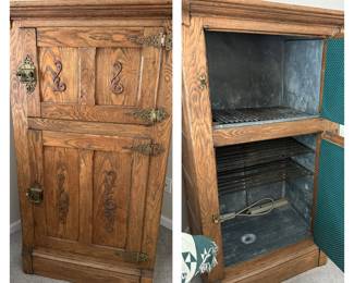 Antique ice box