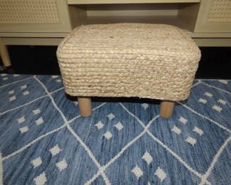 Sea grass stool.