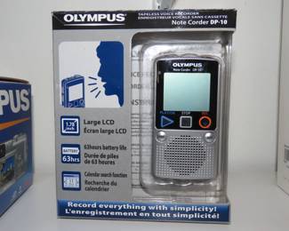 Olympus recorder.