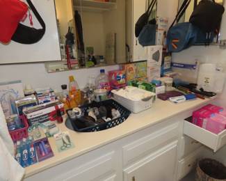 Personal hygiene items.